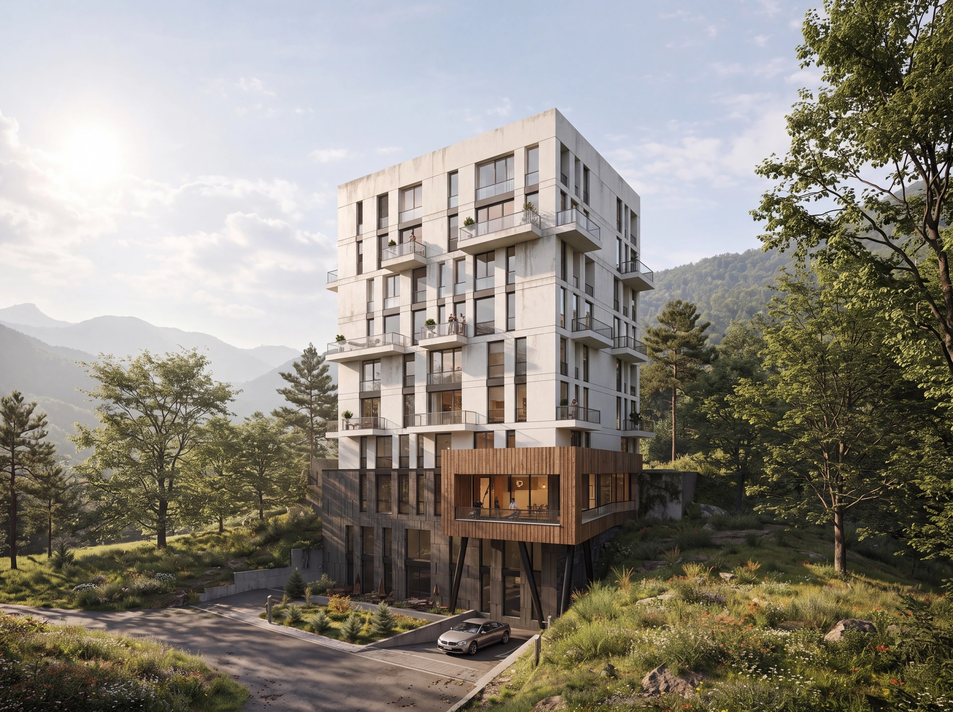 Dilijan Heights Residence: منظر معماري 1.