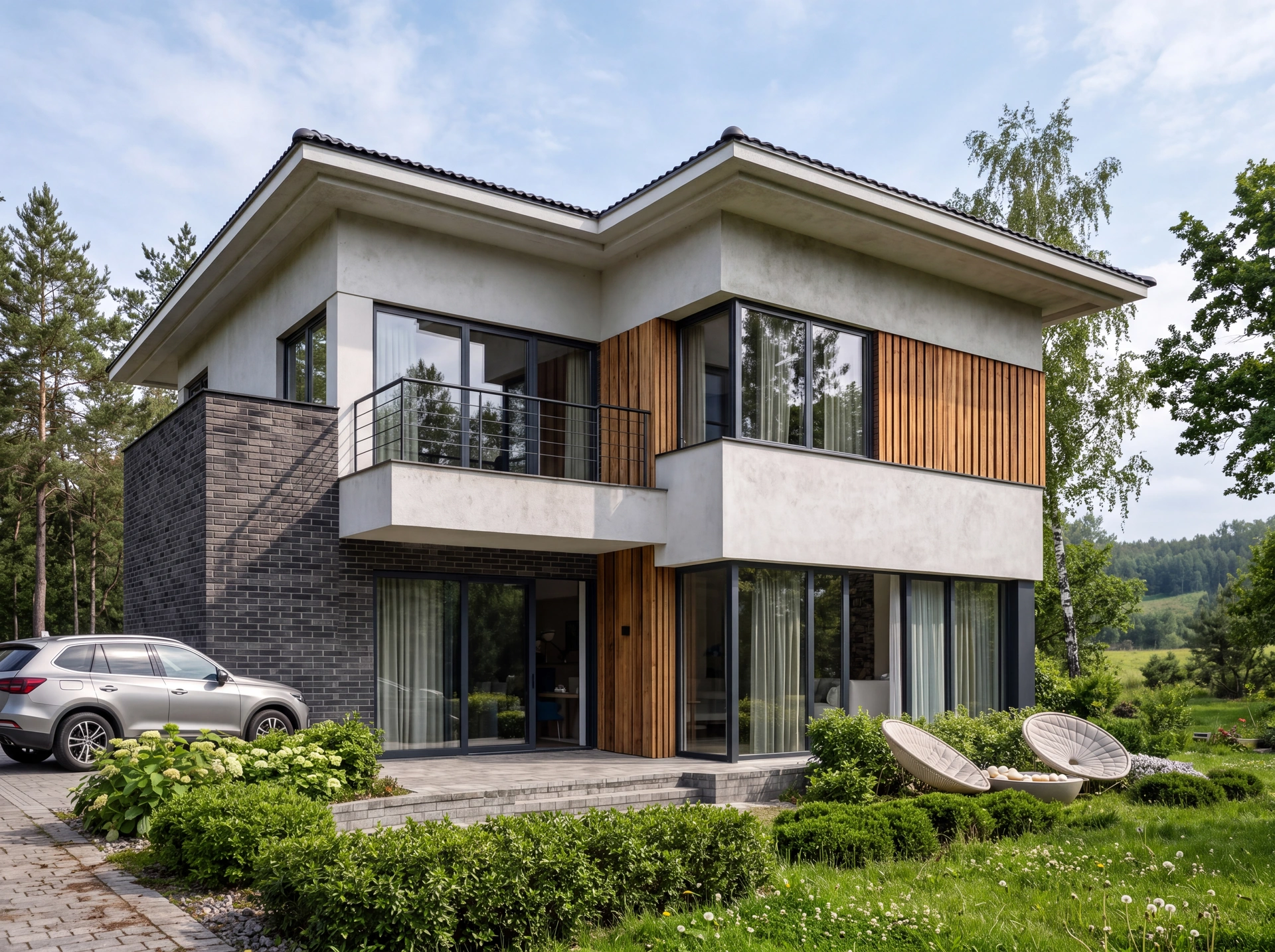 Private House 08: architectural view 2.