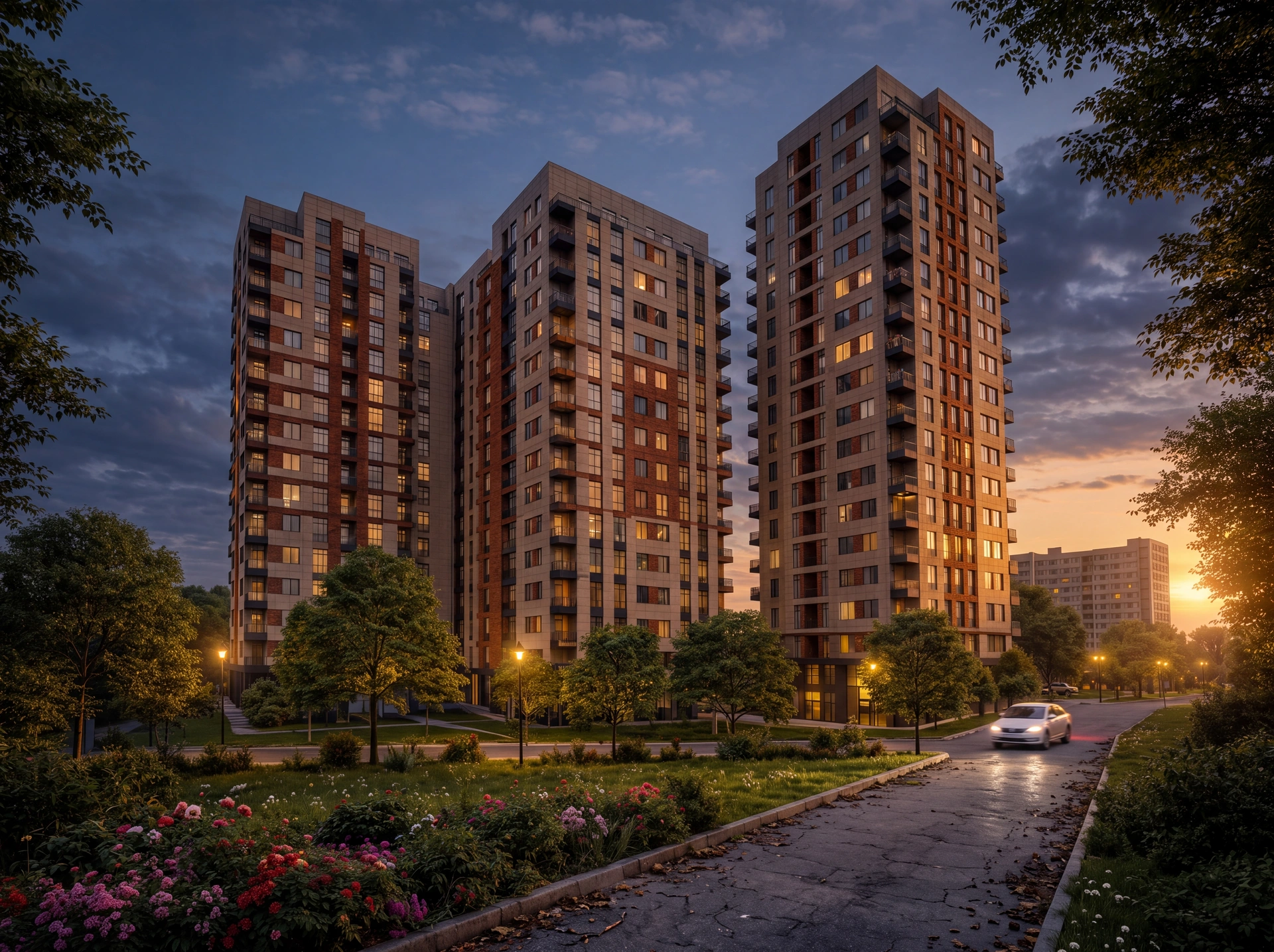 Seven Residence: منظر معماري 1.